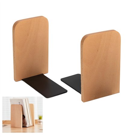 Tkxjry Lot de 2 Serre-Livres