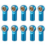 RUIZHI 10 Pièces M3 Rotule Embout Rotule Lien Rotule Support pour 1/10 Voiture d'escalade TRX4 D90 SCX10 Camion Buggy Chenille