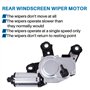 Moteur d'essuie-glace arrière Moteur d'essuie-glace arrière Compatible avec A3 8P A4 A6 Q5 Q7 Remplacement de 8E9955711A 8E99557
