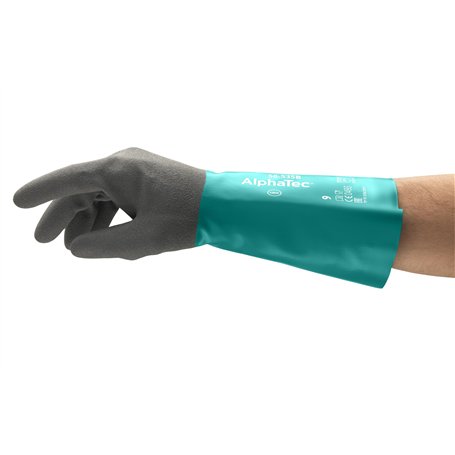 Ansell AlphaTec 58-535B Gants de Travail en Nitrile