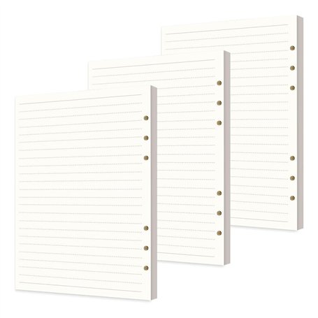 YOYEAH Papier A5 rechargeable ligné sans bordure