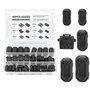 YOYEAH Lot de 40 noyaux de ferrite pour câbles - Filtre en ferrite pliable avec 6 tailles différentes - Anneau de noyau de ferri