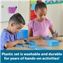 Learning Resources Kit pour la Classe de Base 10 en Plastique rainuré