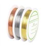 3Pcs Fil de Cuivre 10m x 0