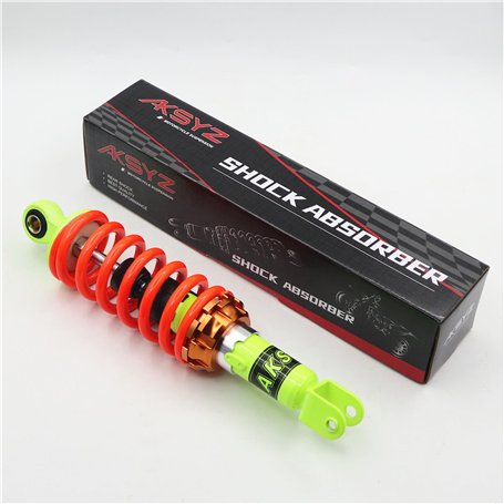AKSYZ 280mm moto amortisseur de suspension arrière pour Honda Navi110 Dio50 Yamaha Bw's50 Aerox50 100 Jog50 etc 50cc 100cc 125CC