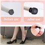 TRKETK 10 Paires Protege Talon Chaussure Femme 5 Tailles Haut Talon Protecteurs Talon Anti Dérapant Couvre Talon Aiguille Couvre