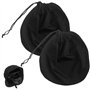 Vaileal Lot de 2 sacs de casque de moto avec cordon de serrage - 47 x 43 cm - Étanche - Pour casque de moto