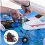 Servo MG90S Lot de 10 micro-servomoteurs en métal compatibles avec Arduino, engrenages entièrement métalliques, angle de contrôl