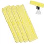 4 Pcs Chiffons de Nettoyage en Microfibre pour Karcher Bonnette Microfibre Lingette pour Lave Vitre Karcher WV2 WV5 WV6 Plus Pre