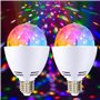 2x lampe de fête LED