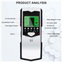 Détecteur de ligne : scanner mural 5 en 1 multifonction Stud Finder avec écran LCD et alarme Détecteur de métaux Détecteur de mé