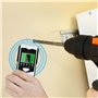 Détecteur de ligne : scanner mural 5 en 1 multifonction Stud Finder avec écran LCD et alarme Détecteur de métaux Détecteur de mé