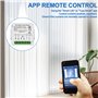 Tuya Lot de 2 modules d'interrupteur intelligent pour volet roulant WiFi 2,4 GHz Alexa Smart Commande de volet roulant, contrôle