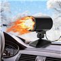 COMBLU Chauffage de voiture portable 150 W 12 V Chauffage et dégivreur de voiture pour l'hiver