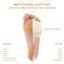 Lot de 2 paires de coussinets métatarsiens, kit de protection contre les oignons, coussinets semelle intérieure orthopédique ave