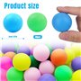 Riisoyu Balles de Tennis de Table, 30 Pieces Balles de Ping-Pong Colorées Balles D'entraînement de 40 mm pour l'entraînement et 