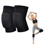 MHDUYEG GenouillèRe Sport 1 Paire GenouillèRe Genouillere GenouillèRe Rotulienne GenouillèRe Danse Genouillere Travaux Anti-Coll