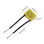 BouGPeng 2 Pièces Condensateur Polypropylène 0.22uf 275V X2 Condensateur Sécurité pour Feux Clignotants Ampoules LED non éteinte