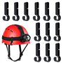 12 Pièces Casques de Sécurité Clips