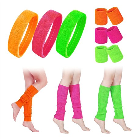 UQTUKO Bandeau Fluo Année 80