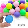 mizikuu 30 Pièces Balles de Ping Pong, 40 mm Colorées Balles de Tennis de Table Taille Standard Ping Pong pour l'entraînement DI