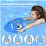Planche de Flotteur Planche d'entraînement la Natation avec Poignées et Motif de Dessin