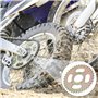 yotutun Pignon Arrière de Vélo, Chaîne 420 48mm 37 Dents Pignon Arrière de Moto en Acier Haute Dureté Dirt Bike Pignon Remplacem