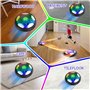 AHYDFSR Air Power Football, Rechargeable Jeu Foot Enfant, Jouet Garcon Football avec 2 Buts,Rechargeable avec LED Lumière Hover 