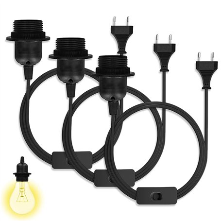 Casenly Douille E27 avec Interrupteur