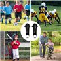 Casenly Protege Tibia Foot Enfant, Protège-Tibias de Football pour Enfant avec Protection Cheville, Protège Tibias Réglables, Pr