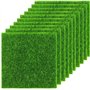 KAHEIGN 10 Pièces Tapis de Gazon Artificiel