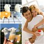 arrderly Lot de 2 porte-clés en peluche alpaga - Mini peluche kawaii - Pour maternelle, salle de classe - Cadeau pour élèves, Ja