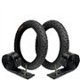 2 pneus 12 1/2 x 1.75 2 1/4 (47-203) + chambres à air pour vélo de montagne enfant | pneus VTT noirs pour vélo