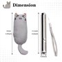 MOSNOW Jouet pour chat - 1 pointeur LED 2 en 1 et 1 jouet pour chat - Jouet interactif pour animal domestique - Outil d'entraîne
