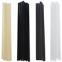 Tiges de Soudage Plastique 50 PCS 200mm Soudage Sticks Plastique Baguettes de Soudure PVC ABS PP PE Fils à souder de Soudure pou