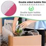 Rouleau Papier Bulle Déménagement 30cm x 22m film Bulles ave 20 Autocollants pour Objets Fragiles pour Déménagement, Emballage o
