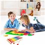 Kids Xylophone Jouet Musical Bois en Xylophone Glockenspiel Instruments Enfants Instruments de Musique Éducatifs pour Les Enfant