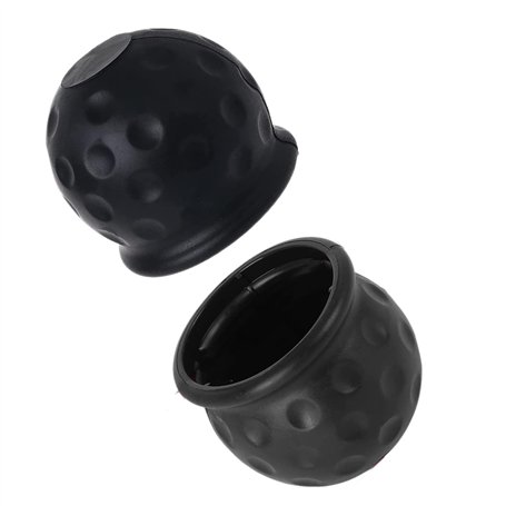 2Pcs Cache Boule Attelage Protège de Boule D'attelage Cache-Boule pour Crochet de Remorque pour Voitures Camions VéHicules Batea