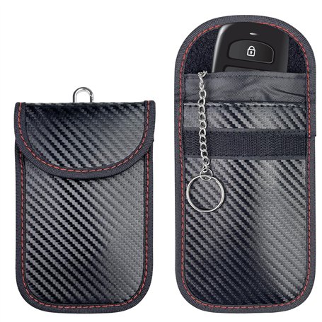 Tekenewbse 2 Pochette Faraday Clé Voiture RFID