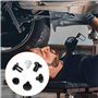 Fousenuk 100 Pièces Clips Voiture Universel, 6 Taille Clips de Fixation Voiture Outils, Rivet Plastique, Agrafes Carrosserie pou