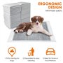 Eckerdromk 100 Pièces Alese Jetable, 56 × 56 cm Tapis pour Chiot, Apprentissage de la Propreté, Assurer Le Contrôle des Odeurs T