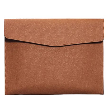 Pu en cuir A4 document Bag porte - documents de bureau porte - documents sac de dossier enveloppe étanche boîte à dossier avec b