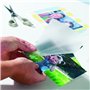PXRLMYF 200 Pcs Pochettes de Plastification thermique Feuilles papier en plastique Pochette Adhésive pour fichiers photo, Clair,