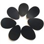 KAIAIWLUO Coussinet de Protection de Semelle,12 pièces carrées + 12 pièces rondes Anti-dérapant Patins de Chaussures Auto-adhési