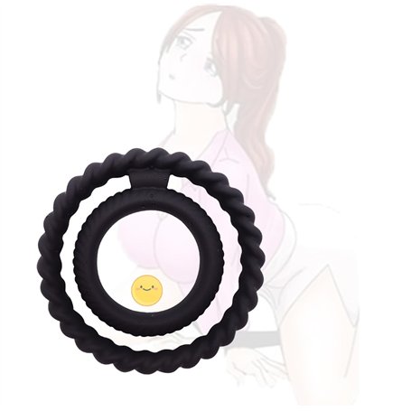 QiKKago Ensemble d'exercices d'agilité avec Anneaux en Silicone pour la Chambre à Coucher Cadeau pour Couple-Q