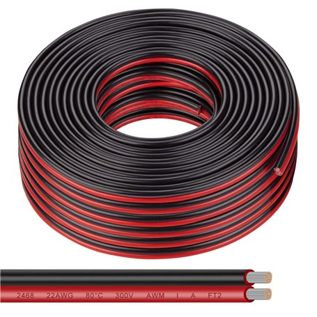 ADNEWX 22AWG Cable Electrique Souple