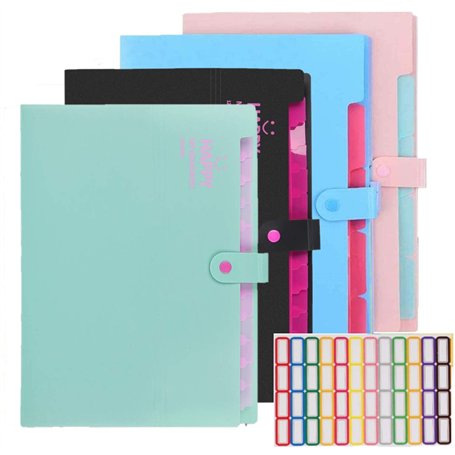 KAHEIGN 4 Pièces A4 Expansion Dossiers De Fichiers