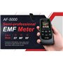 LATNEX – Testeur et lecteur de champs magnétiques AF-5000 5G avec certificat d'étalonnage - Tests et mesures RF et micro-ondes, 