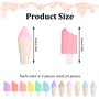 Lot de 24 mini surligneurs en forme de glace - Petits surligneurs amusants - Mini stylo de marquage en forme de glace - Pastel t