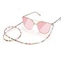 DaiUni Chaine Lunettes de Soleil Cordon, Multicolore Universel Sangle, Multicolore Anti-dérapantes Chaine Lunettes, 2 pcs
